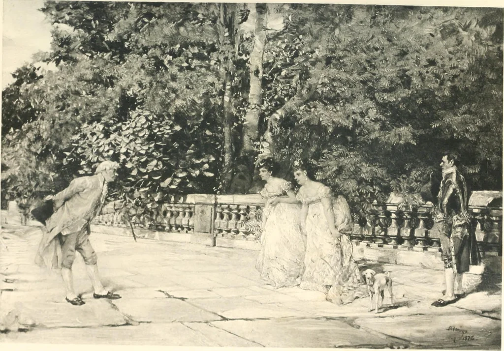 An illustration from Modern Spanish painting; being a review of some of the chief painters and paintings of the Spanish school since the time of Goya, 1908, leaf 172
