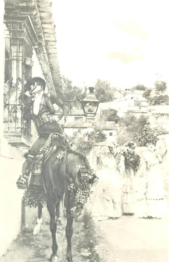 An illustration from Modern Spanish painting; being a review of some of the chief painters and paintings of the Spanish school since the time of Goya, 1908, leaf 188