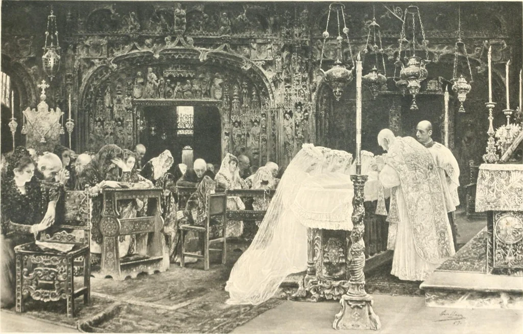 An illustration from Modern Spanish painting; being a review of some of the chief painters and paintings of the Spanish school since the time of Goya, 1908, leaf 220