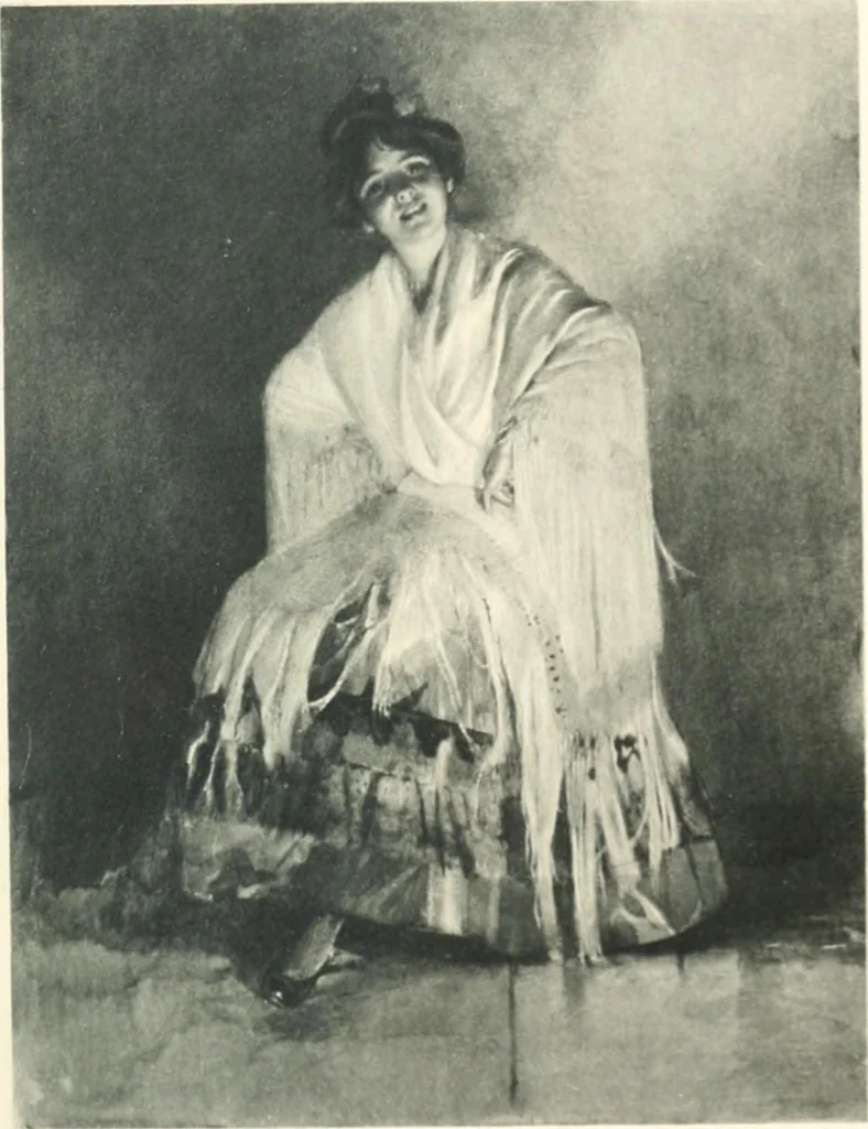 An illustration from Modern Spanish painting; being a review of some of the chief painters and paintings of the Spanish school since the time of Goya, 1908, leaf 240