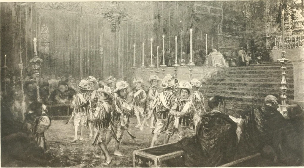 An illustration from Modern Spanish painting; being a review of some of the chief painters and paintings of the Spanish school since the time of Goya, 1908, leaf 256