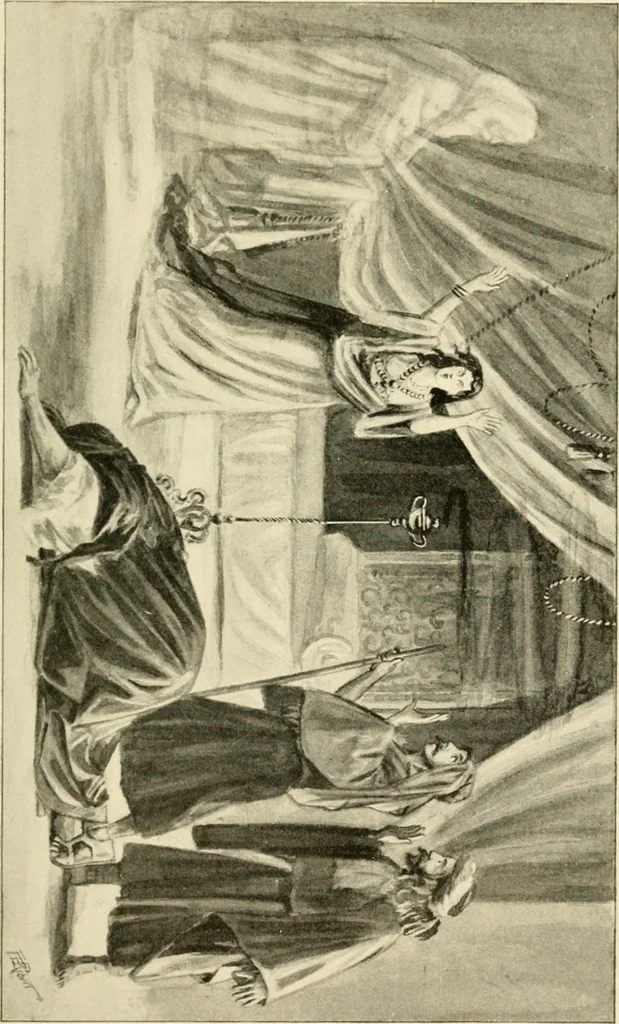 An illustration from Modern spiritualism. A subject of prophecy and a sign of the times, 1896, leaf 60