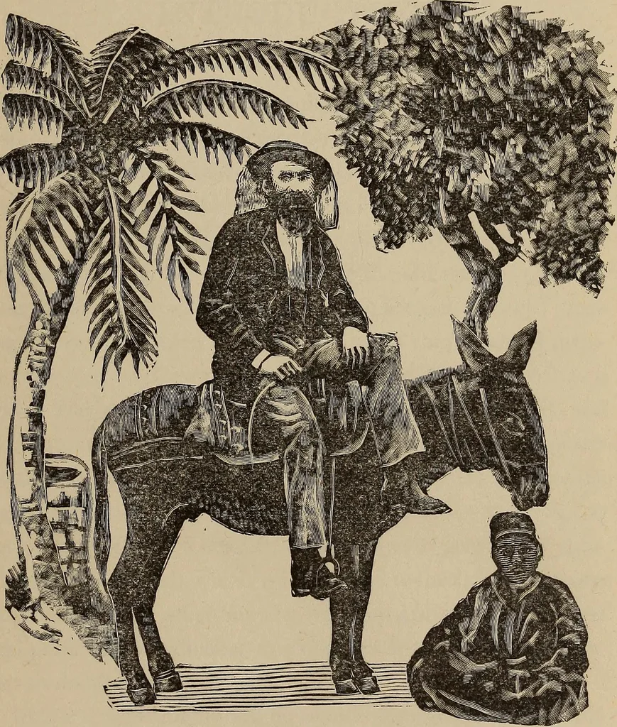 An illustration from Modern spiritualism laid bare, unmasked, dissected, and viewed from spiritualists' own teachings and from Scriptural standpoints : what it is, what its influences, to what it leads, and what its final end will be : complete in two parts, part second being an appendix and continuation of part first : also containing autobiographical sketches of the life of the author and of his travels on the American continent, the Holy Land, and in Europe ..., 1887, leaf 16