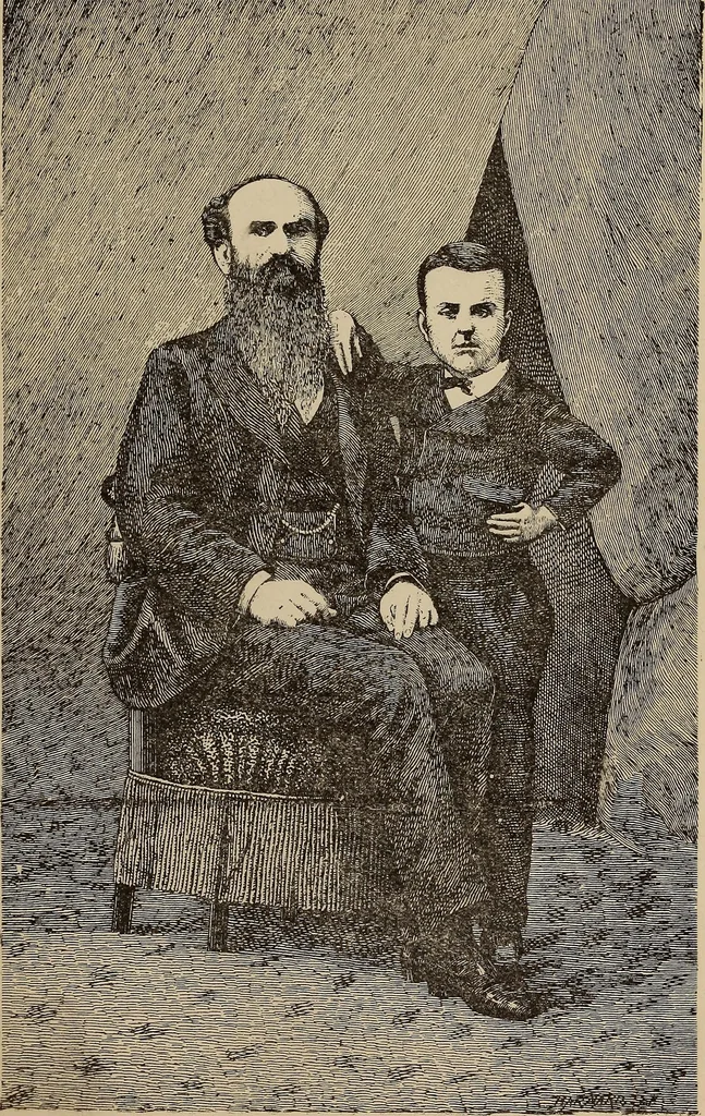 An illustration from Modern spiritualism laid bare, unmasked, dissected, and viewed from spiritualists' own teachings and from Scriptural standpoints : what it is, what its influences, to what it leads, and what its final end will be : complete in two parts, part second being an appendix and continuation of part first : also containing autobiographical sketches of the life of the author and of his travels on the American continent, the Holy Land, and in Europe ..., 1887, leaf 168