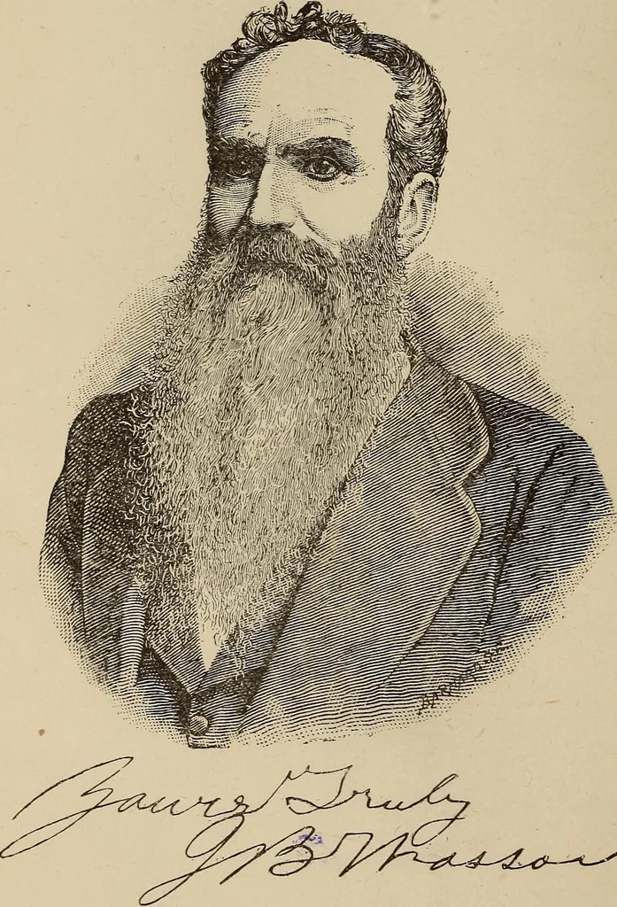 An illustration from Modern spiritualism laid bare, unmasked, dissected, and viewed from spiritualists' own teachings and from Scriptural standpoints : what it is, what its influences, to what it leads, and what its final end will be : complete in two parts, part second being an appendix and continuation of part first : also containing autobiographical sketches of the life of the author and of his travels on the American continent, the Holy Land, and in Europe ..., 1887, leaf 7
