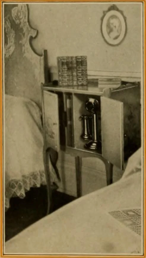 An illustration from Modern telephone service for the home., 1920, leaf 15