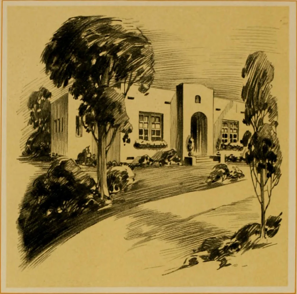 An illustration from Modern telephone service for the home., 1920, leaf 21
