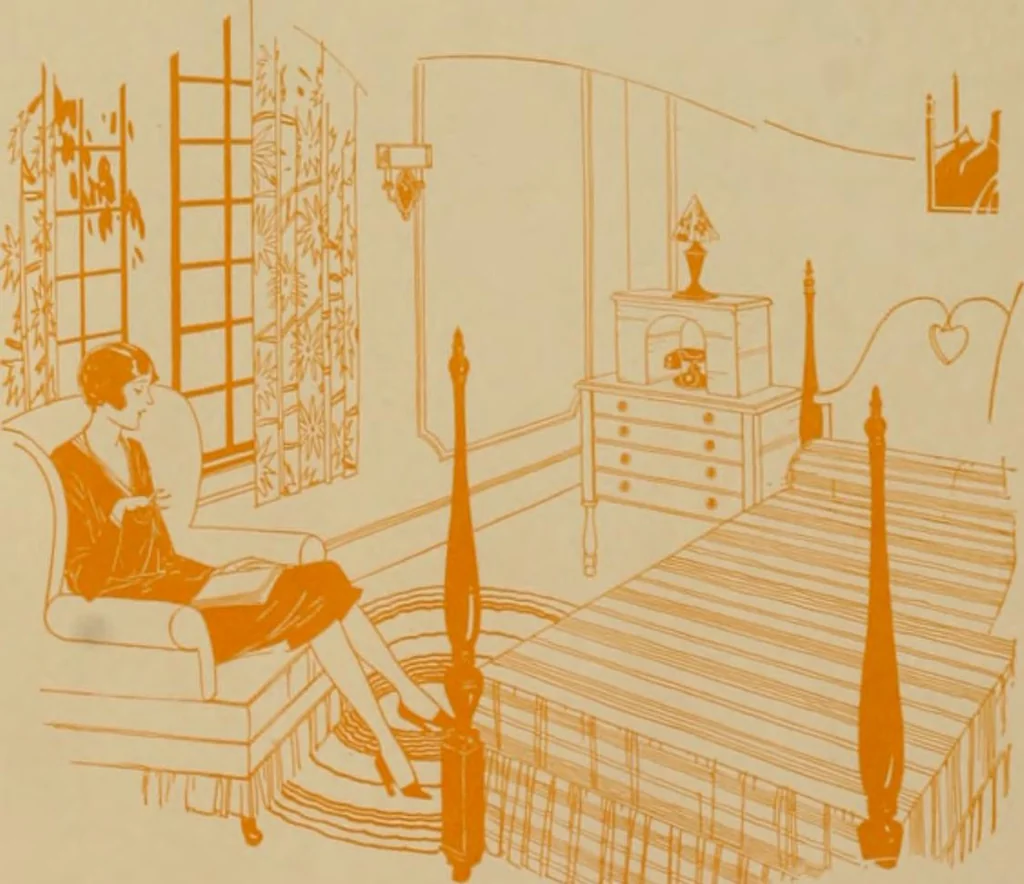 An illustration from Modern telephone service for the home., 1920, leaf 23