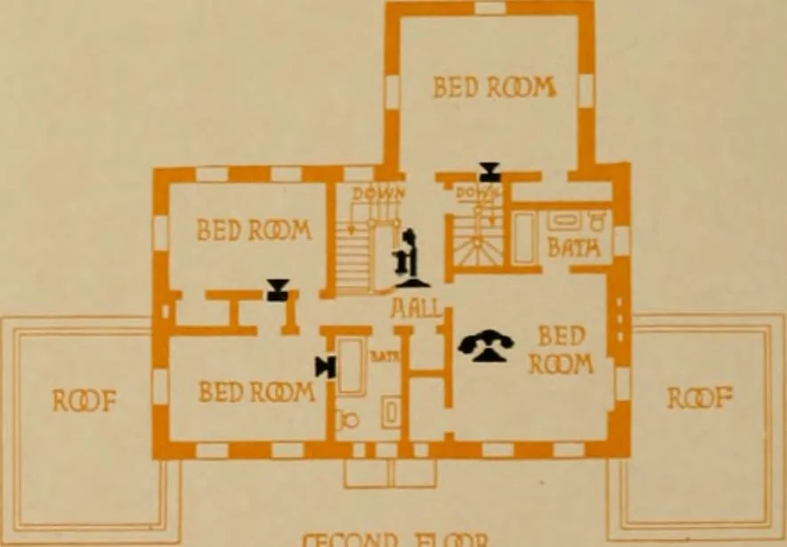 An illustration from Modern telephone service for the home., 1920, leaf 31