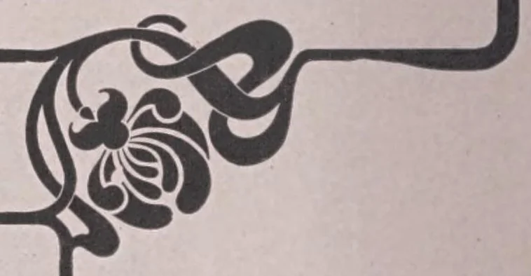 An illustration from Modern type display;a brochure containing examples of artistic type display .., 1900, leaf 46