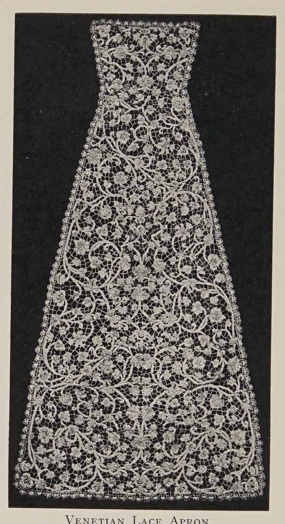 An illustration from Modes & manners ornaments: lace, fans, gloves, walking-sticks, parasols, jewelry and trinkets, 1929, leaf 30