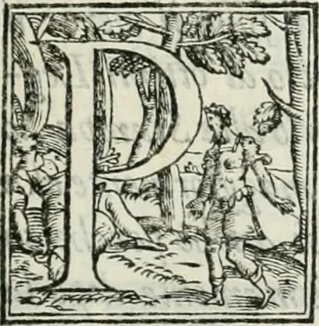 An illustration from Modo del dividere l'allvvioni da qvello di Bartolo, et de gli agrimensori diverso. Mostrato con ragioni mathematiche & con pratica, 1579, leaf 10