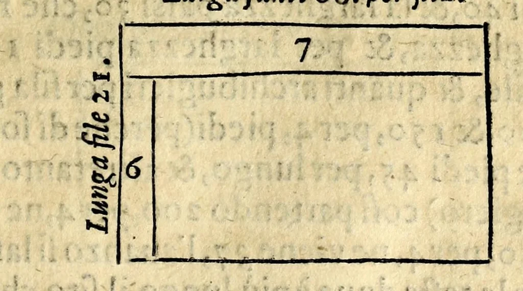 An illustration from Modo di formare con prestezza le moderne battaglie di picche, archibvgieri, et cavalleria : con tre avisi del modo del marchiare, in modo di dialogo, 1571, leaf 67