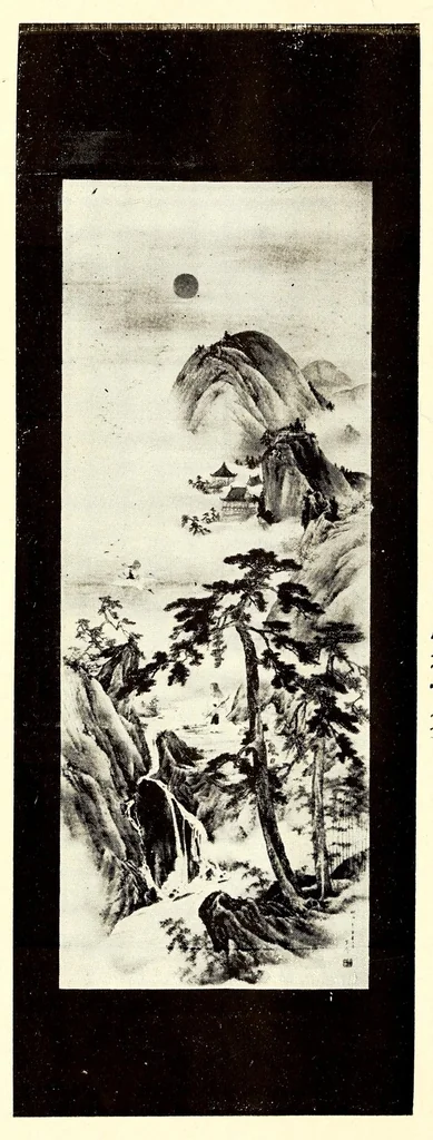 An illustration from Mokuroku, leaf 65
