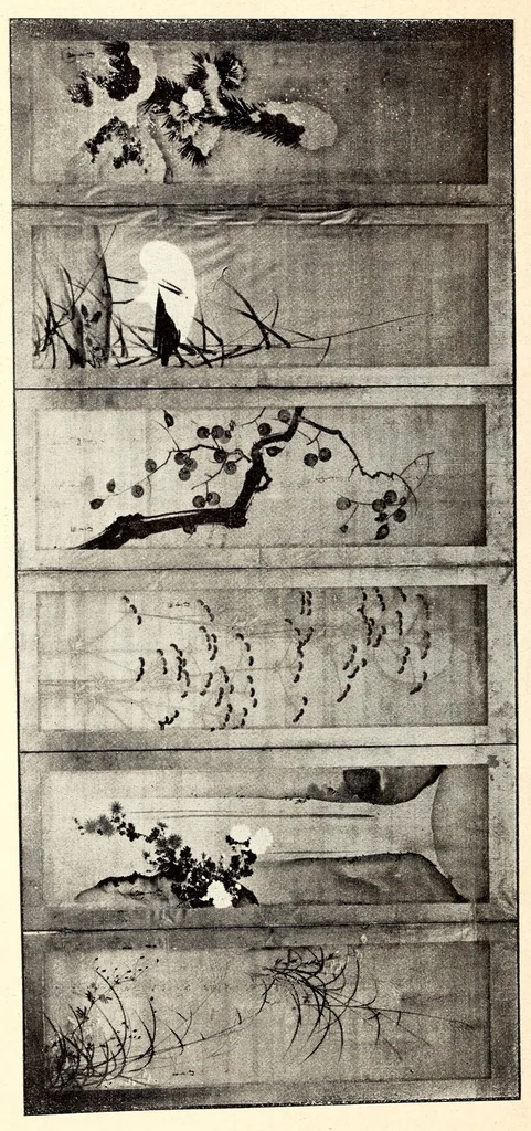 An illustration from Mokuroku, leaf 33
