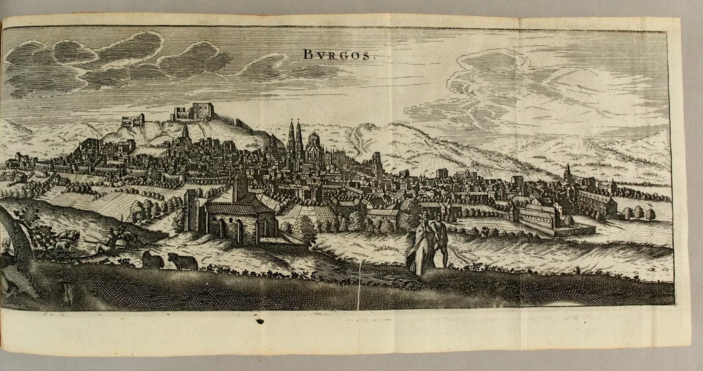 An illustration from Monarchia Hispanica ofte Een reys-beschryvinge, aller koninckrijken, vorstendommen, landen ende steden, door de gantsche werelt verspreyt, en onder der Spaenscher koningen gebiedt staende., 1659, leaf 199