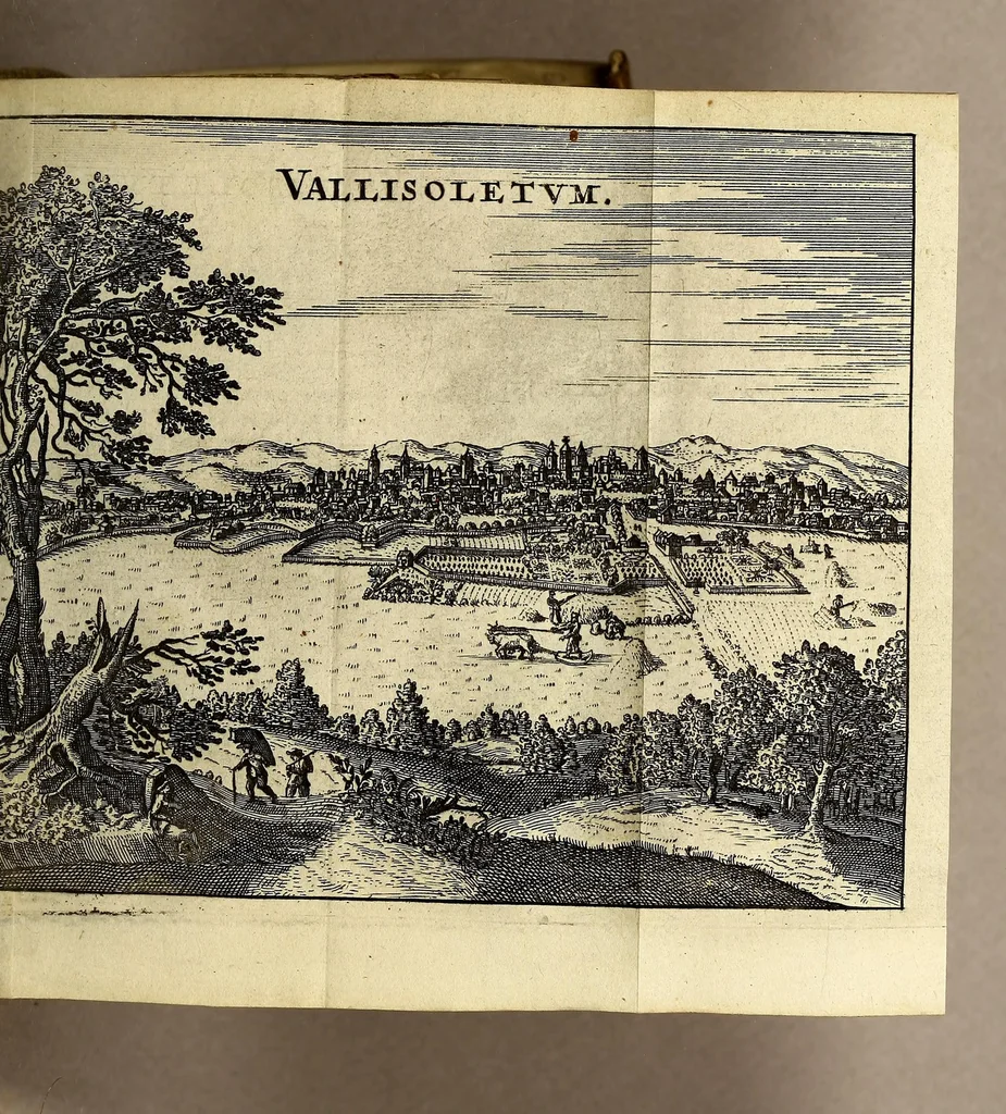 An illustration from Monarchia Hispanica ofte Een reys-beschryvinge, aller koninckrijken, vorstendommen, landen ende steden, door de gantsche werelt verspreyt, en onder der Spaenscher koningen gebiedt staende., 1659, leaf 209