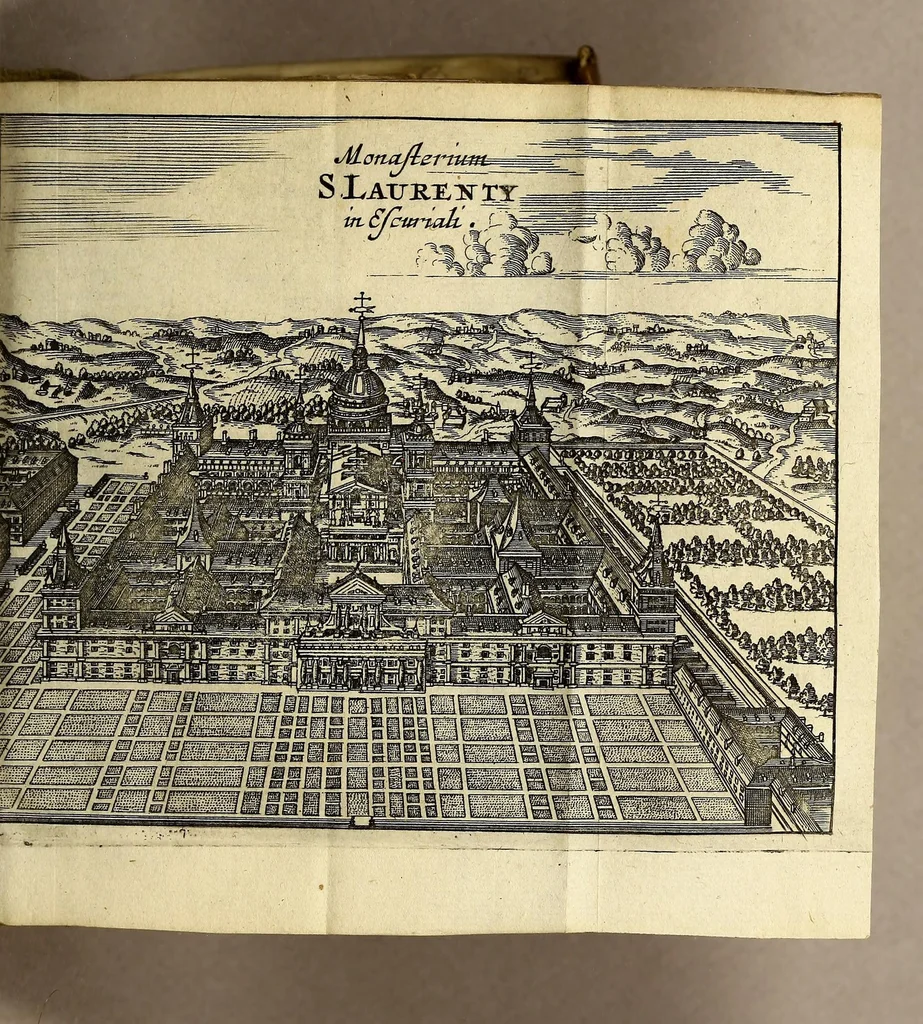 An illustration from Monarchia Hispanica ofte Een reys-beschryvinge, aller koninckrijken, vorstendommen, landen ende steden, door de gantsche werelt verspreyt, en onder der Spaenscher koningen gebiedt staende., 1659, leaf 225