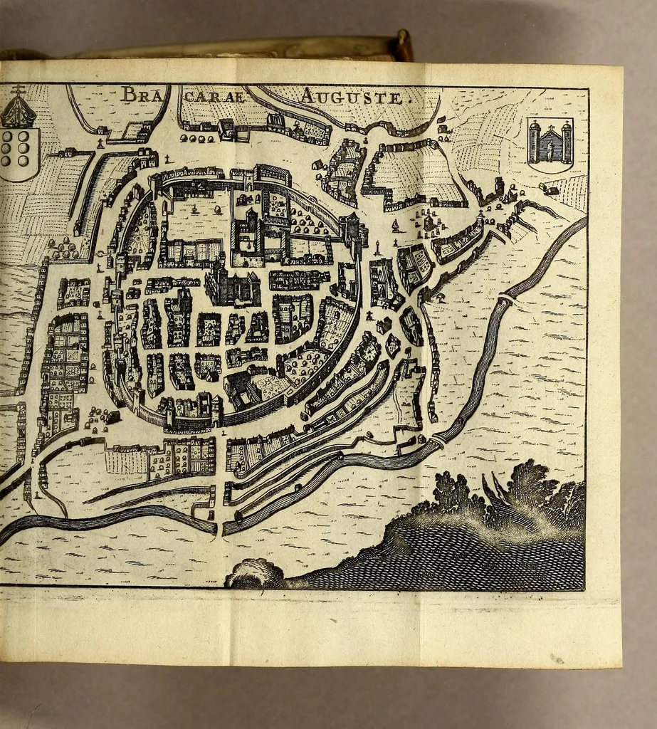 An illustration from Monarchia Hispanica ofte Een reys-beschryvinge, aller koninckrijken, vorstendommen, landen ende steden, door de gantsche werelt verspreyt, en onder der Spaenscher koningen gebiedt staende., 1659, leaf 299