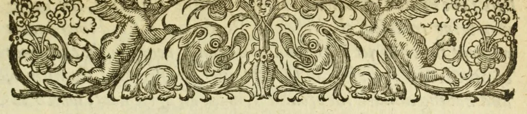 An illustration from The monarchicke tragedies ..., 1607, leaf 205