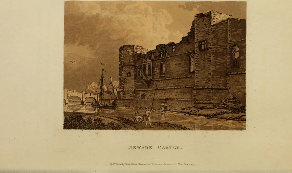 An illustration from Monastic and baronial remains, with other interesting fragments of antiquity, in England, Wales, and Scotland : illustrated by upwards of one hundred plates, 1816, leaf 119