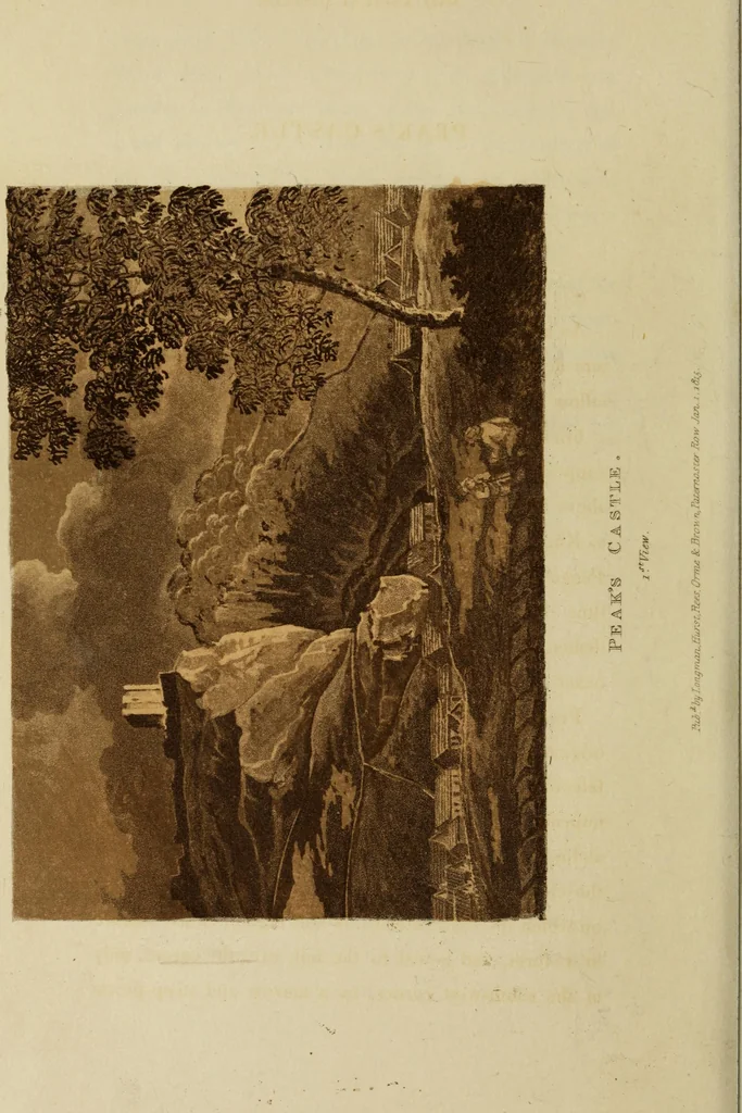 An illustration from Monastic and baronial remains, with other interesting fragments of antiquity, in England, Wales, and Scotland : illustrated by upwards of one hundred plates, 1816, leaf 223