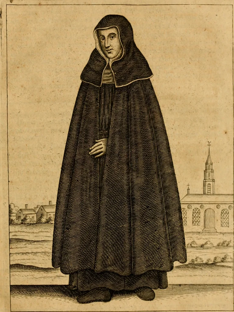 An illustration from Monasticon Anglicanum, or, The history of the ancient abbies, and other monasteries, hospitals, cathedral and collegiate churches in England and Wales. With divers French, Irish, and Scotch monasteries formerly relating to England, 1693, leaf 256