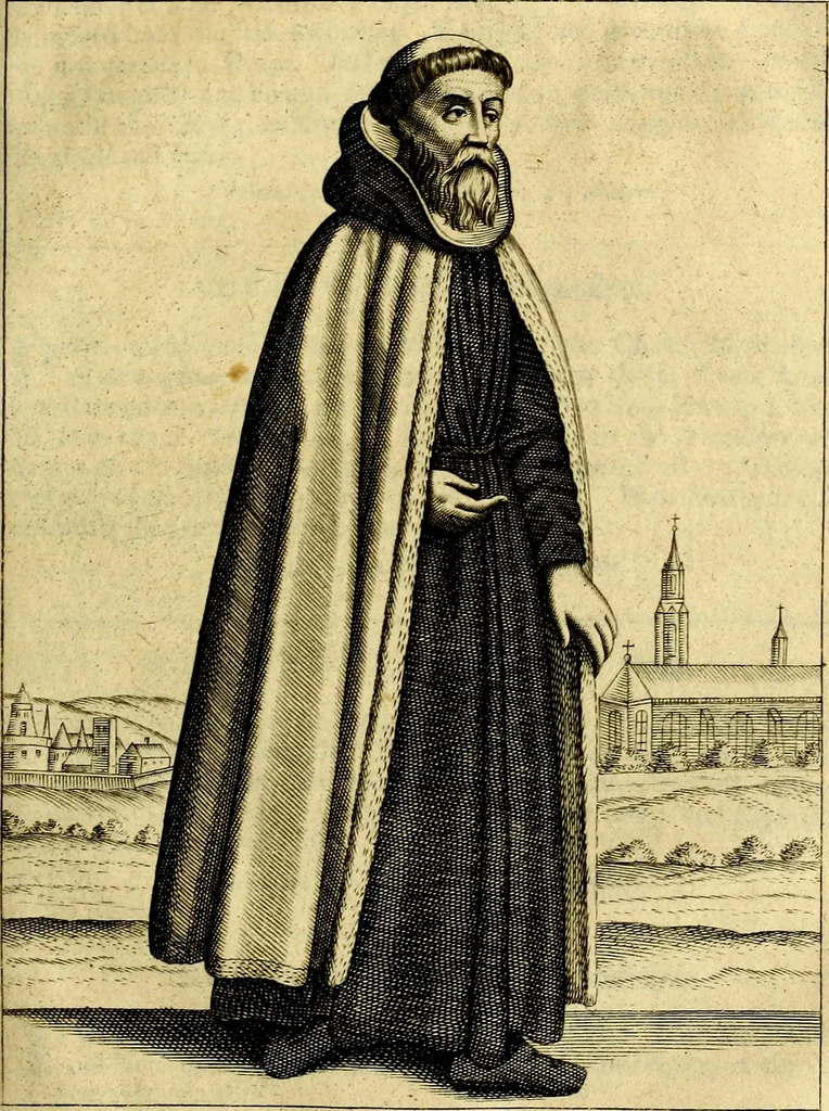 An illustration from Monasticon Anglicanum, or, The history of the ancient abbies, and other monasteries, hospitals, cathedral and collegiate churches in England and Wales. With divers French, Irish, and Scotch monasteries formerly relating to England, 1693, leaf 264
