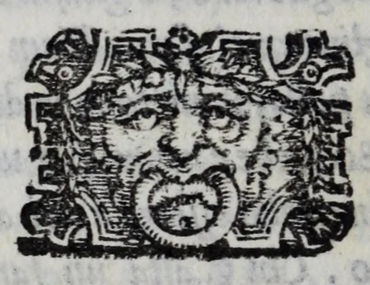 An illustration from Mondi celesti, terrestri et infernali, de gli Academici Pellegrini, 1562, leaf 184