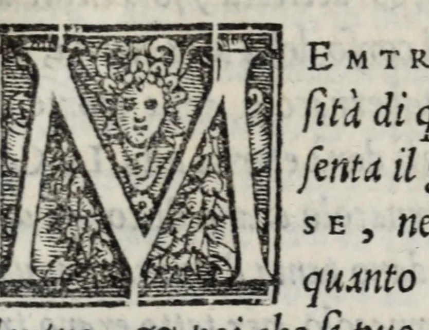 An illustration from Mondi celesti, terrestri et infernali, de gli Academici Pellegrini, 1562, leaf 221