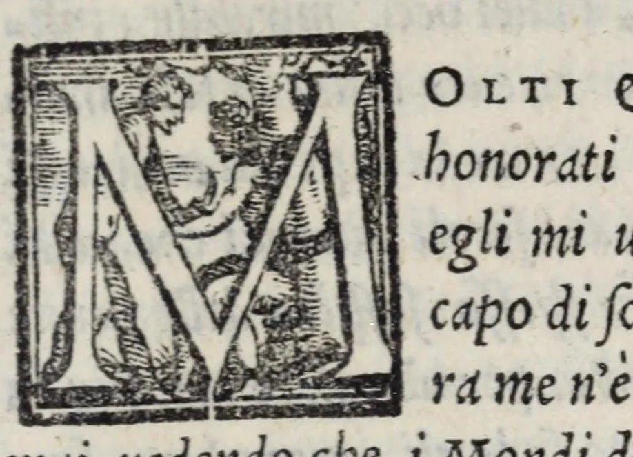 An illustration from Mondi celesti, terrestri et infernali, de gli Academici Pellegrini, 1562, leaf 249