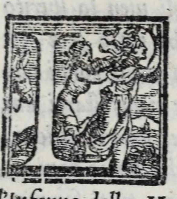 An illustration from Mondi celesti, terrestri et infernali, de gli Academici Pellegrini, 1562, leaf 315
