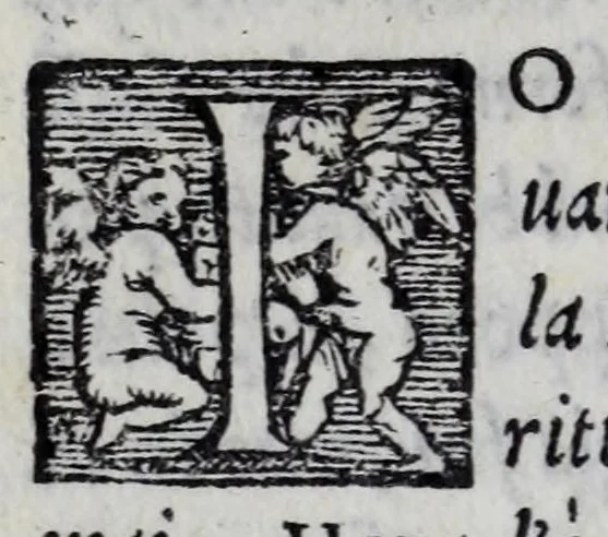 An illustration from Mondi celesti, terrestri et infernali, de gli Academici Pellegrini, 1562, leaf 330