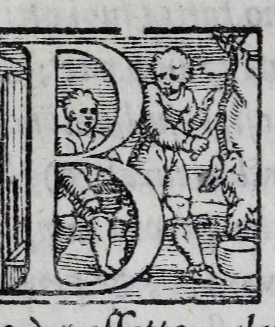An illustration from Mondi celesti, terrestri et infernali, de gli Academici Pellegrini, 1562, leaf 370