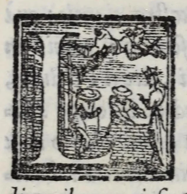 An illustration from Mondi celesti, terrestri et infernali, de gli Academici Pellegrini, 1562, leaf 419