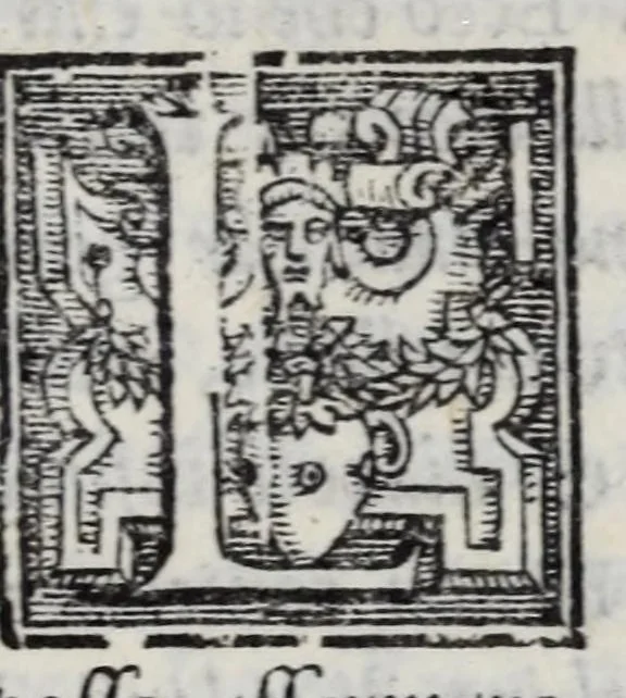 An illustration from Mondi celesti, terrestri et infernali, de gli Academici Pellegrini, 1562, leaf 423
