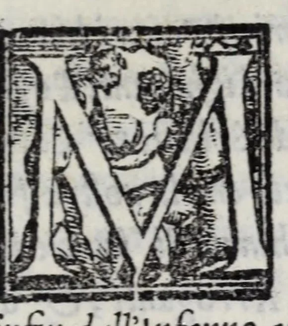 An illustration from Mondi celesti, terrestri et infernali, de gli Academici Pellegrini, 1562, leaf 439
