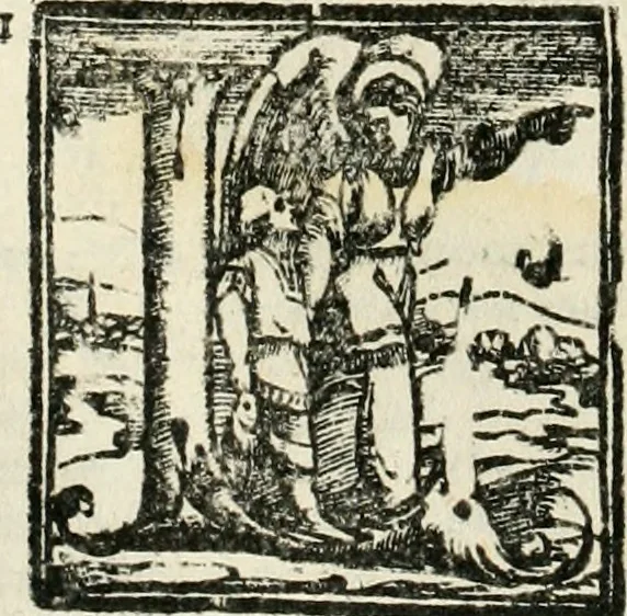 An illustration from Mondo simbolico : formato d'imprese scelte, spiegate, ed illustrate con sentenze ed eruditioni, sacre e profane : in questa impressione da mille e mille parti ampliato, 1669, leaf 175