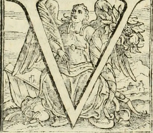 An illustration from Mondo simbolico : formato d'imprese scelte, spiegate, ed illustrate con sentenze ed eruditioni, sacre e profane : in questa impressione da mille e mille parti ampliato, 1669, leaf 387