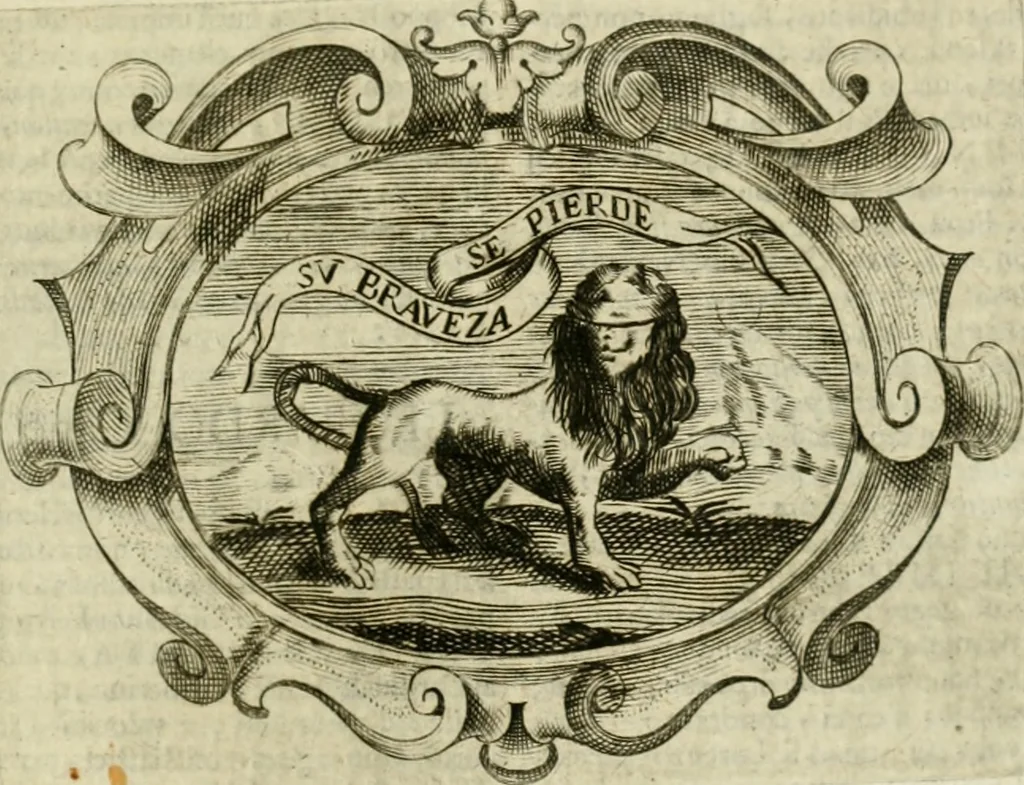 An illustration from Mondo simbolico : o sia vniversita d'imprese scelte, spiegate, ed' illvstrate con sentenze, ed eruditioni sacre, e profane, 1653, leaf 220