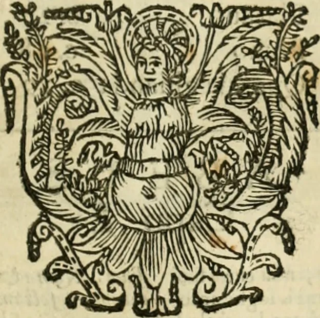 An illustration from Mondo simbolico : o sia vniversita d'imprese scelte, spiegate, ed' illvstrate con sentenze, ed eruditioni sacre, e profane, 1653, leaf 310