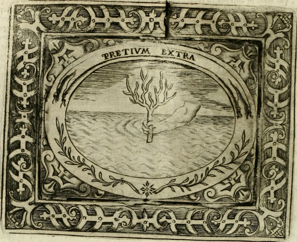 An illustration from Mondo simbolico : o sia vniversita d'imprese scelte, spiegate, ed' illvstrate con sentenze, ed eruditioni sacre, e profane, 1653, leaf 395