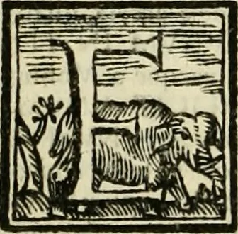 An illustration from Mondo simbolico : o sia vniversita d'imprese scelte, spiegate, ed' illvstrate con sentenze, ed eruditioni sacre, e profane, 1653, leaf 423