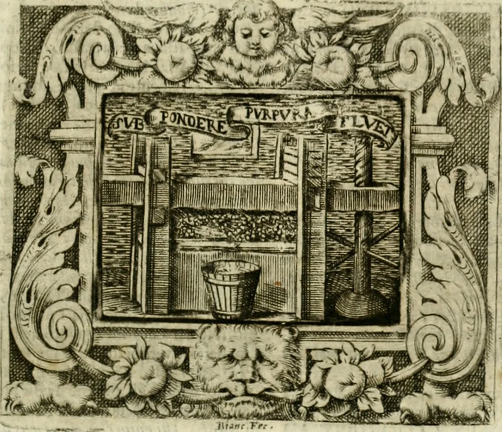 An illustration from Mondo simbolico : o sia vniversita d'imprese scelte, spiegate, ed' illvstrate con sentenze, ed eruditioni sacre, e profane, 1653, leaf 480