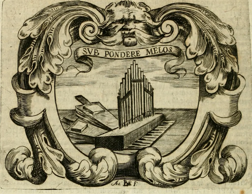An illustration from Mondo simbolico : o sia vniversita d'imprese scelte, spiegate, ed' illvstrate con sentenze, ed eruditioni sacre, e profane, 1653, leaf 565