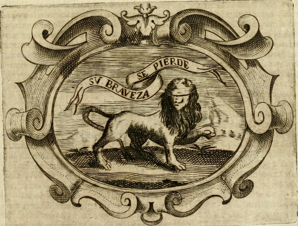 An illustration from Mondo simbolico, o sia, Vniuersita' d'imprese scelte, spiegate, ed' illustrate con sentenze ed eruditioni sacre e profane, 1653, leaf 222