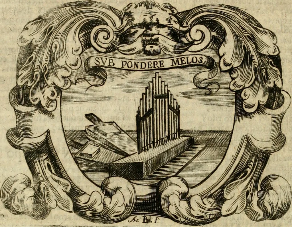 An illustration from Mondo simbolico, o sia, Vniuersita' d'imprese scelte, spiegate, ed' illustrate con sentenze ed eruditioni sacre e profane, 1653, leaf 567