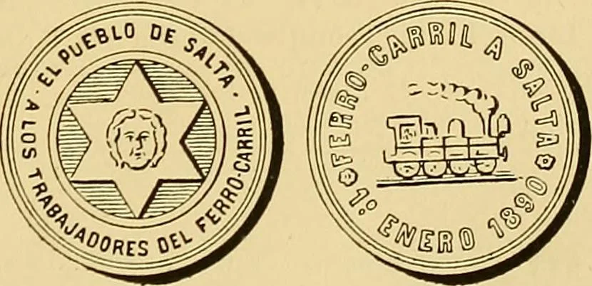 An illustration from Monetario americano (ilustrado) clasificado, 1892, leaf 114