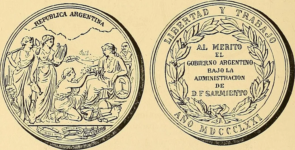 An illustration from Monetario americano (ilustrado) clasificado, 1892, leaf 117