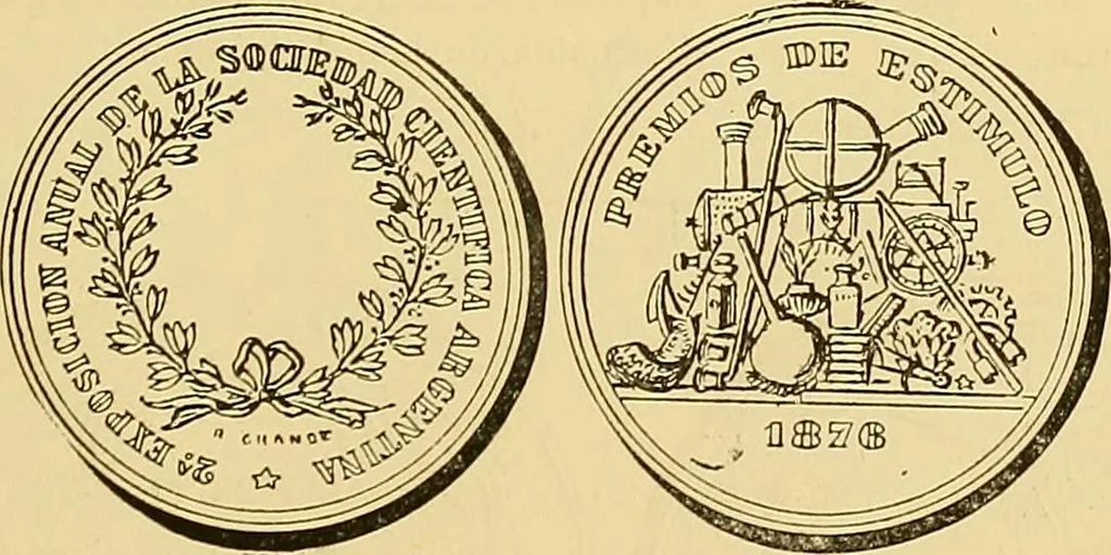 An illustration from Monetario americano (ilustrado) clasificado, 1892, leaf 118